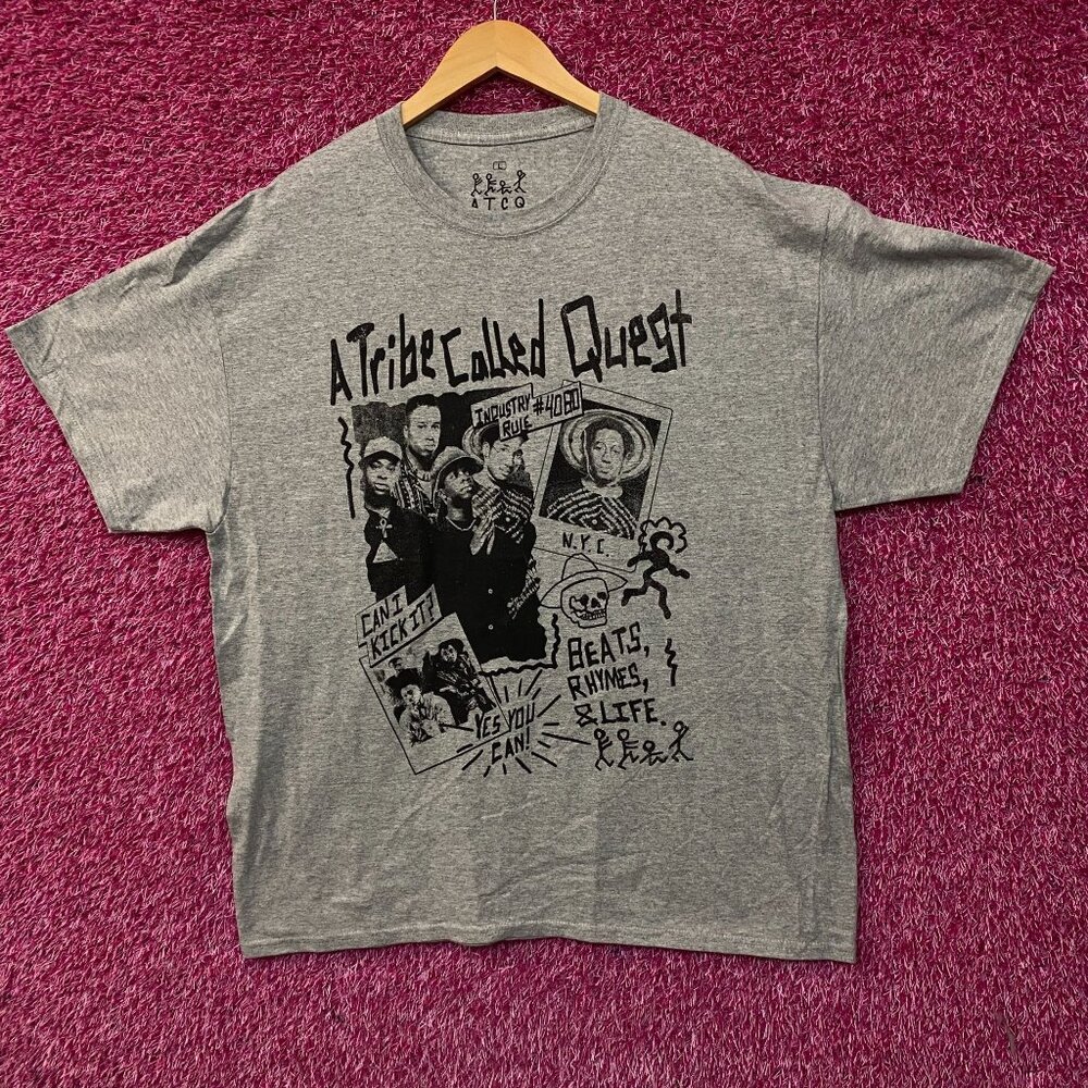 A Tribe Called Quest "Can I Kick It?" Hip Hop Graphic T-Shirt Large